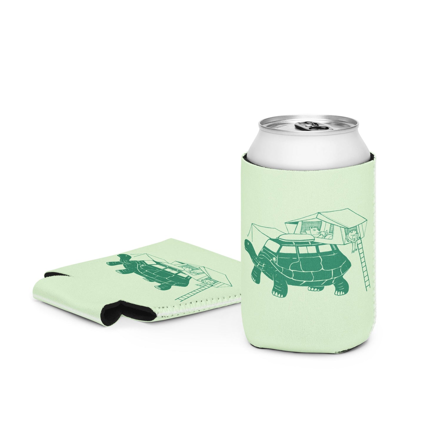 Tin-Top Turtle Can Coozie