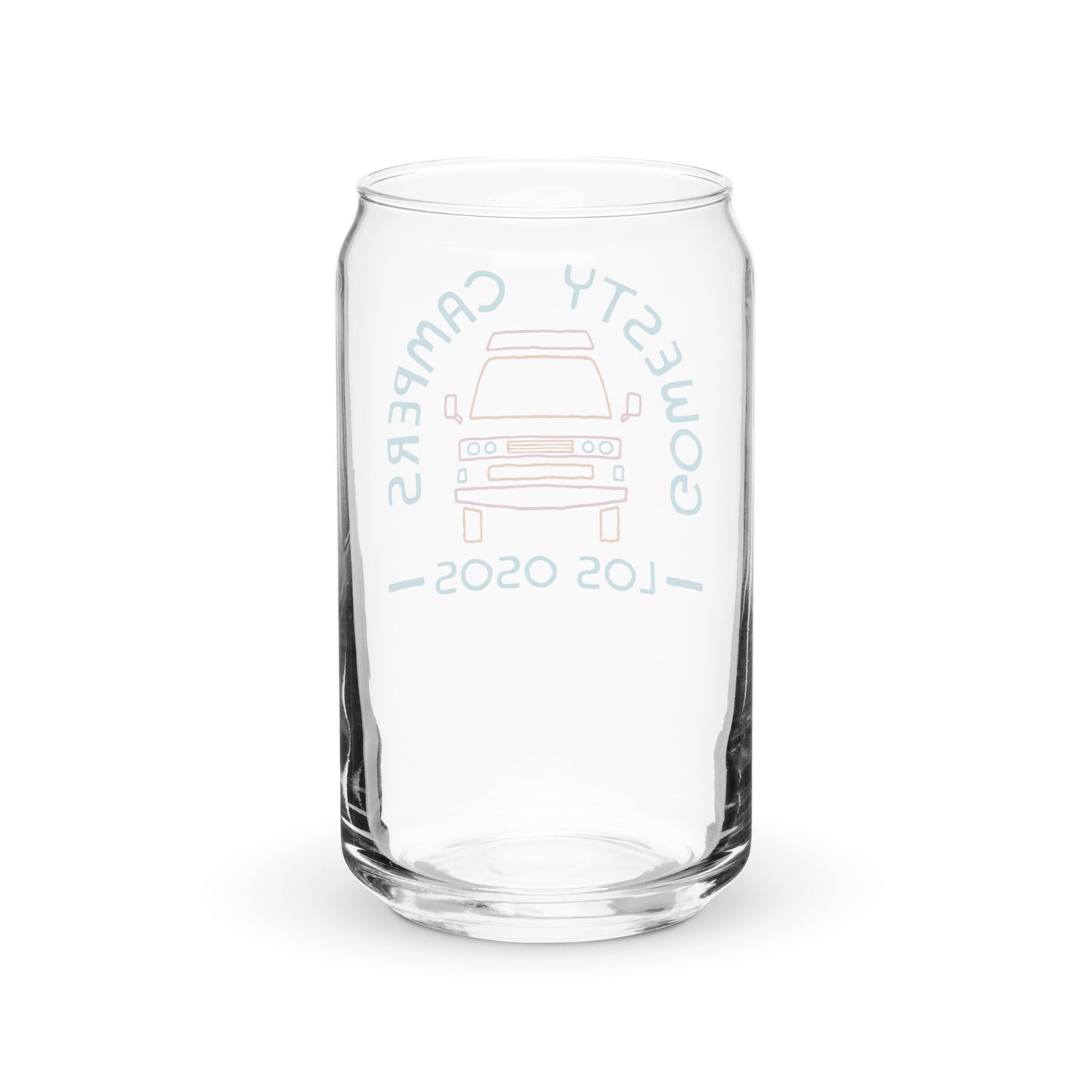 GoWesty Campers "Friendly Face" Pint Glass