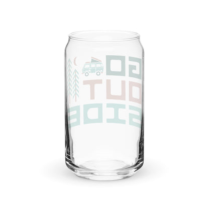 Go Outside Pint Glass