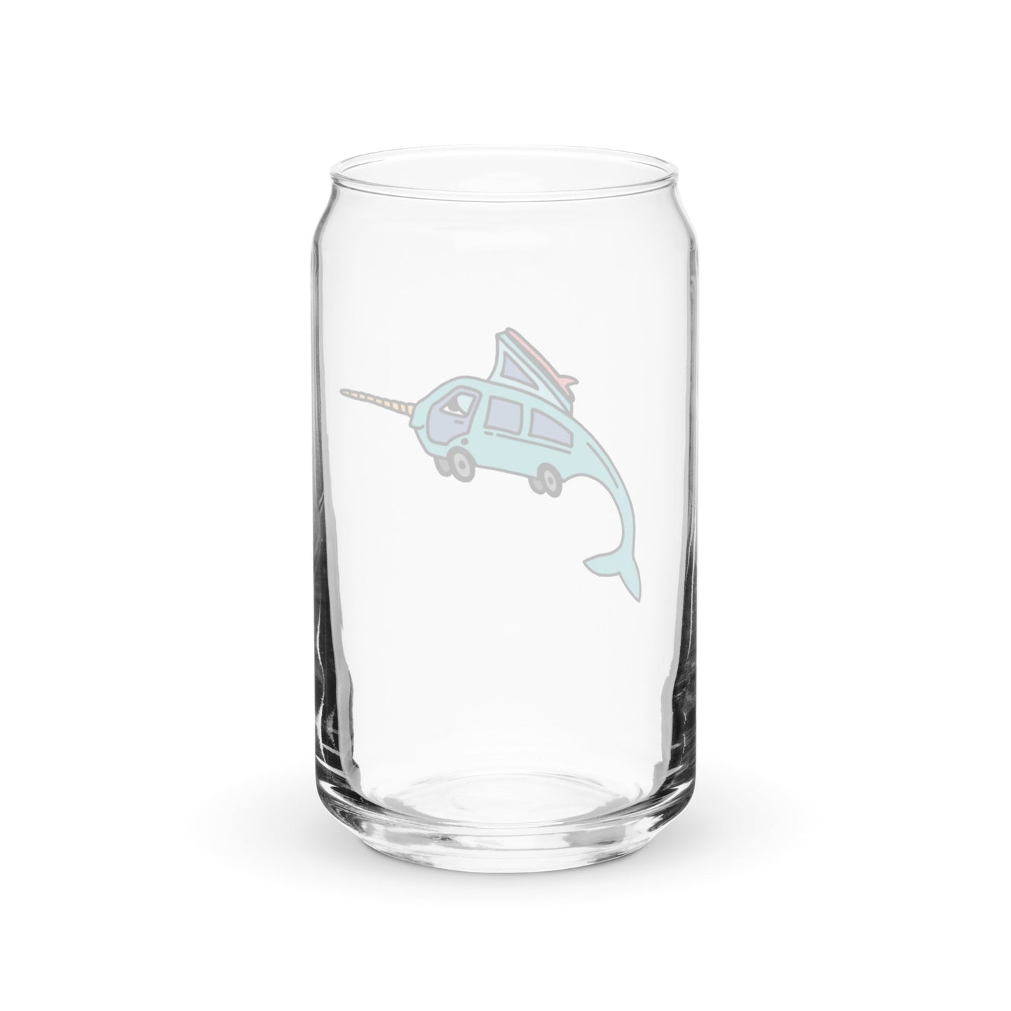 Narwhal Ned Can-Shaped Pint Glass