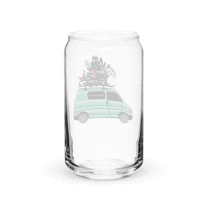RAD Eurovan Can-Shaped Pint Glass