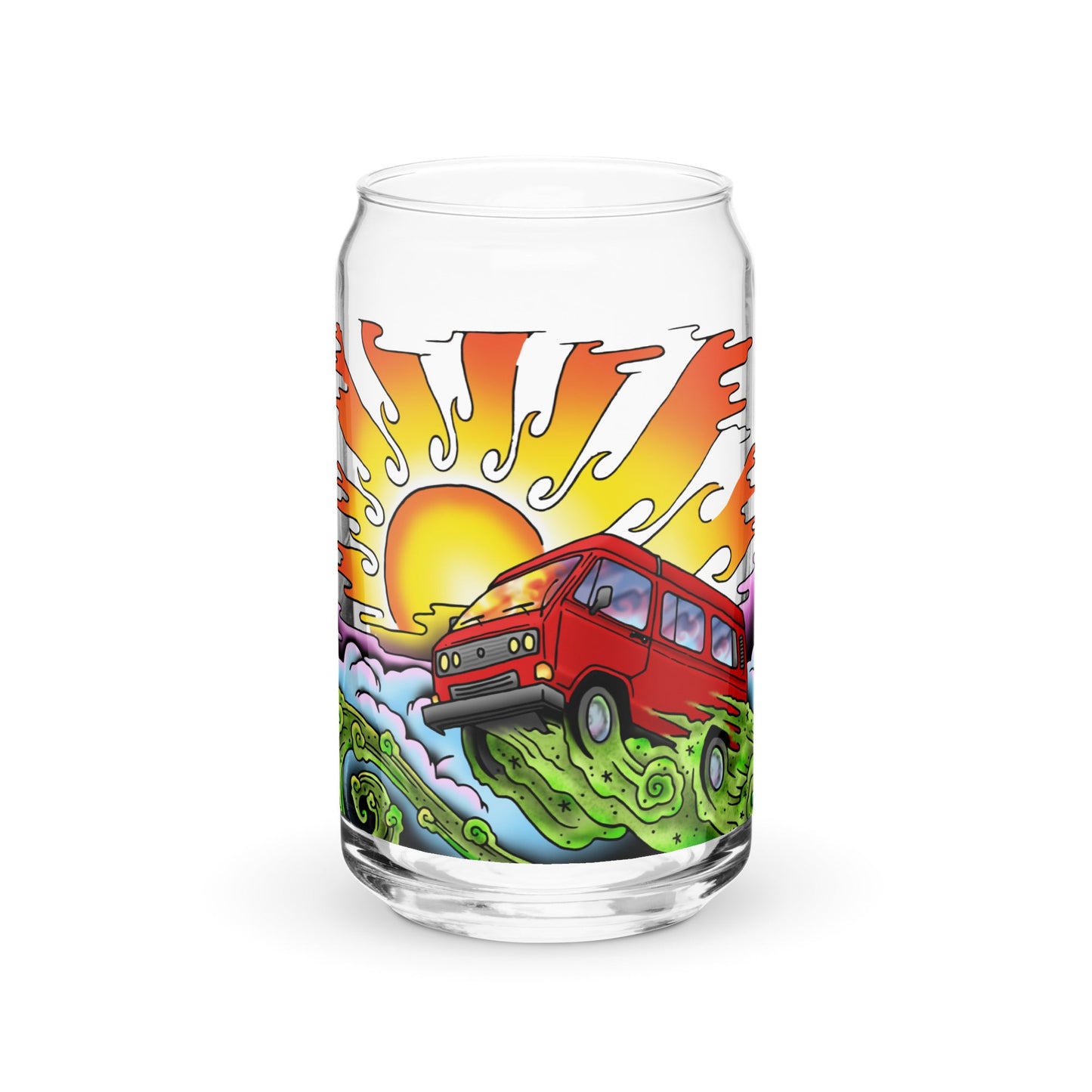 Van & Sun Pint Glass