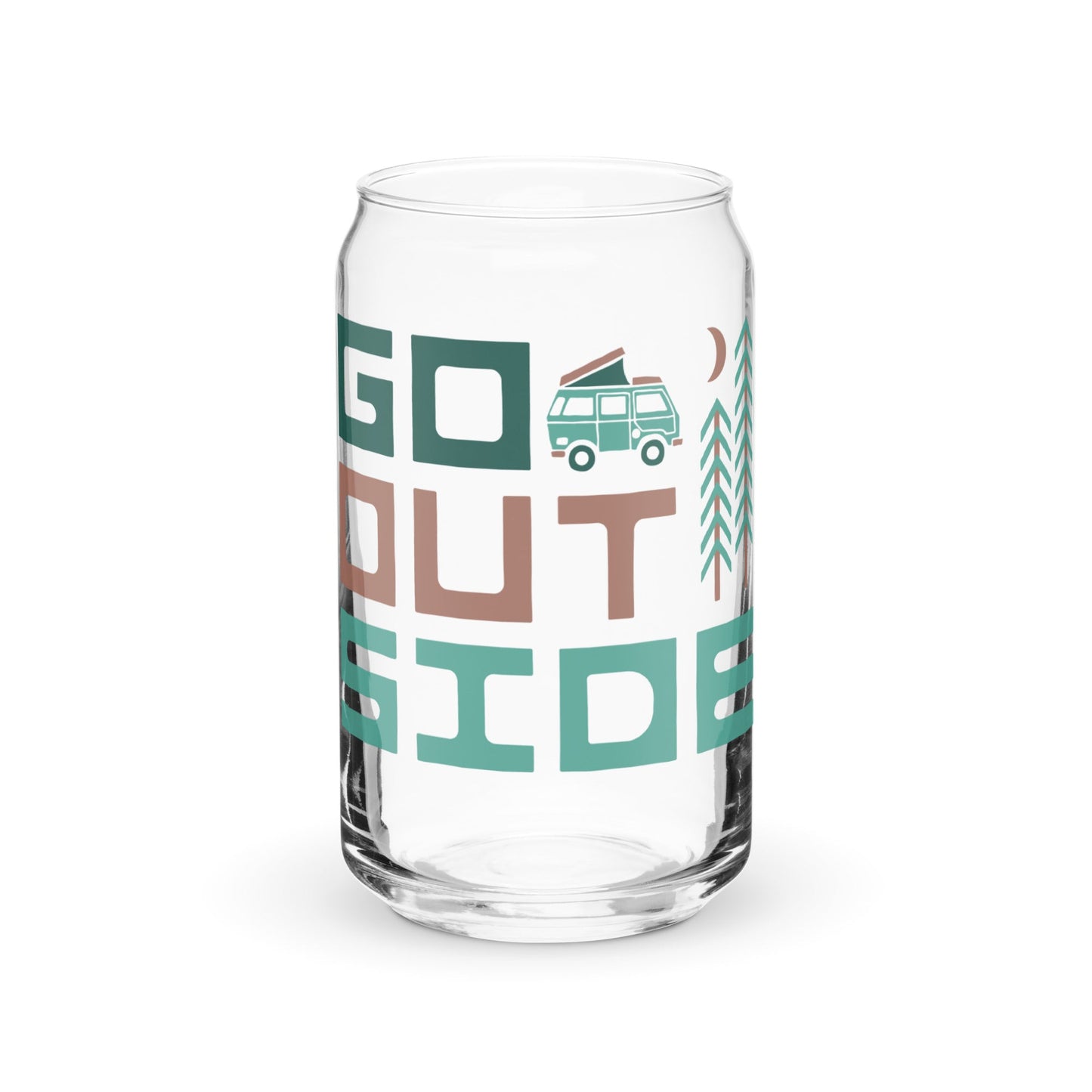 Go Outside Pint Glass