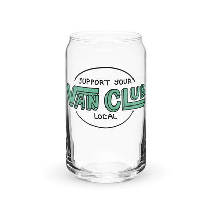 Support Your Local Van Club Pint Glass