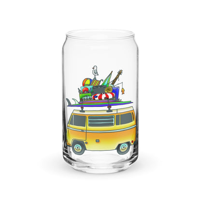 RAD Bus Can-Shaped Pint Glass