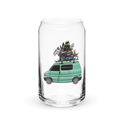 RAD Eurovan Can-Shaped Pint Glass