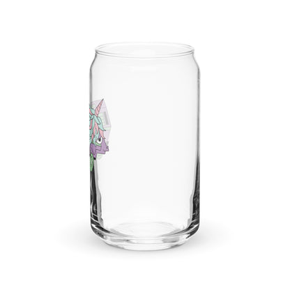 High-Top Hazel Unicorn Can-Shaped Pint Glass