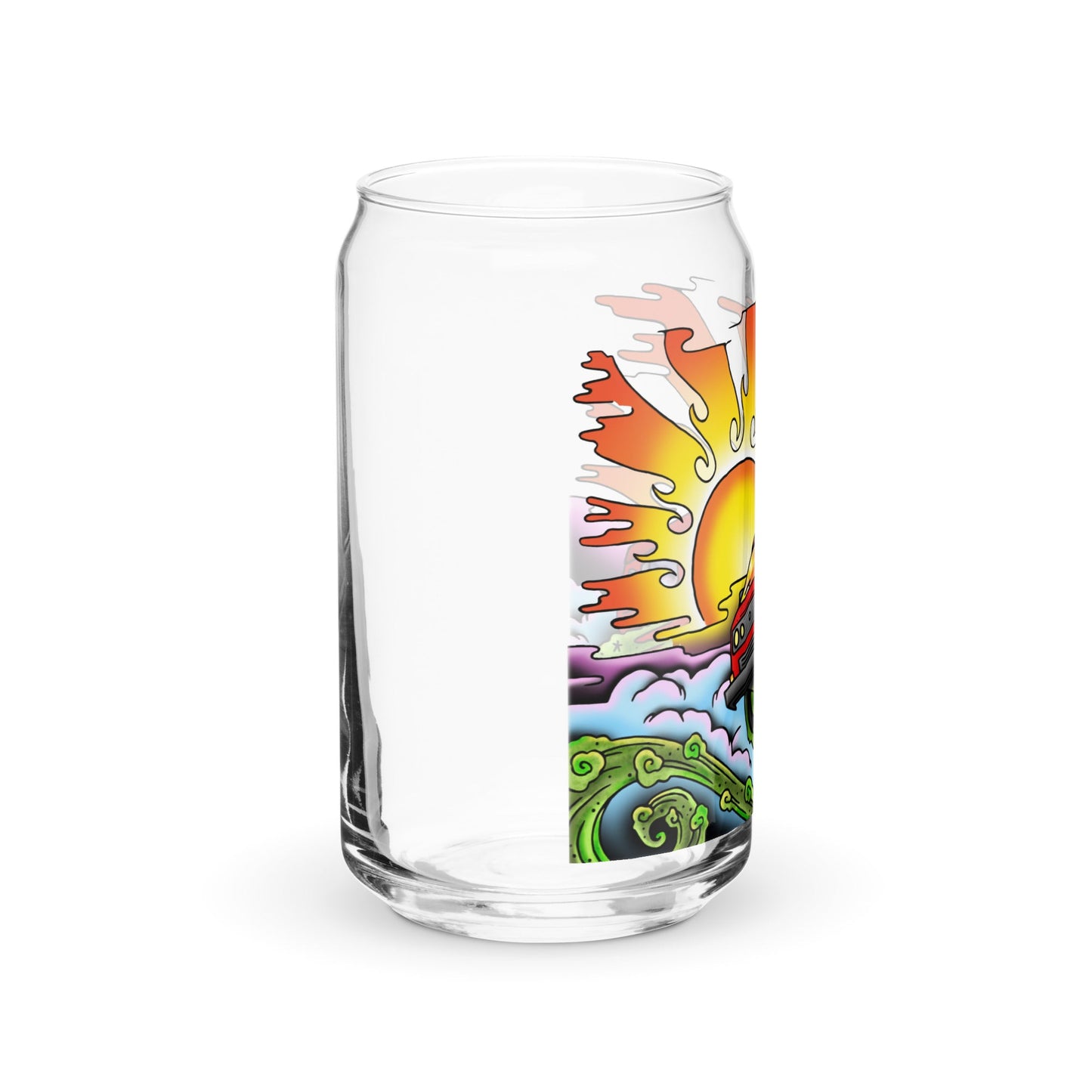 Van & Sun Pint Glass