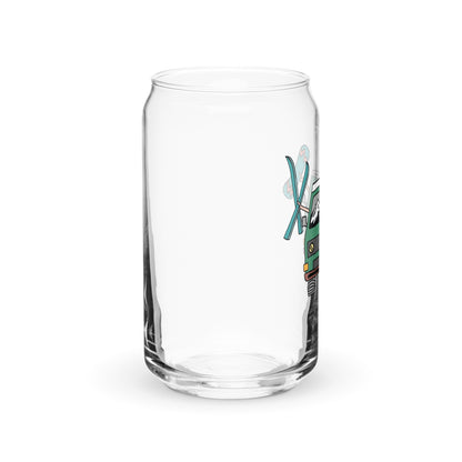 Shred Van Can-Shaped Pint Glass
