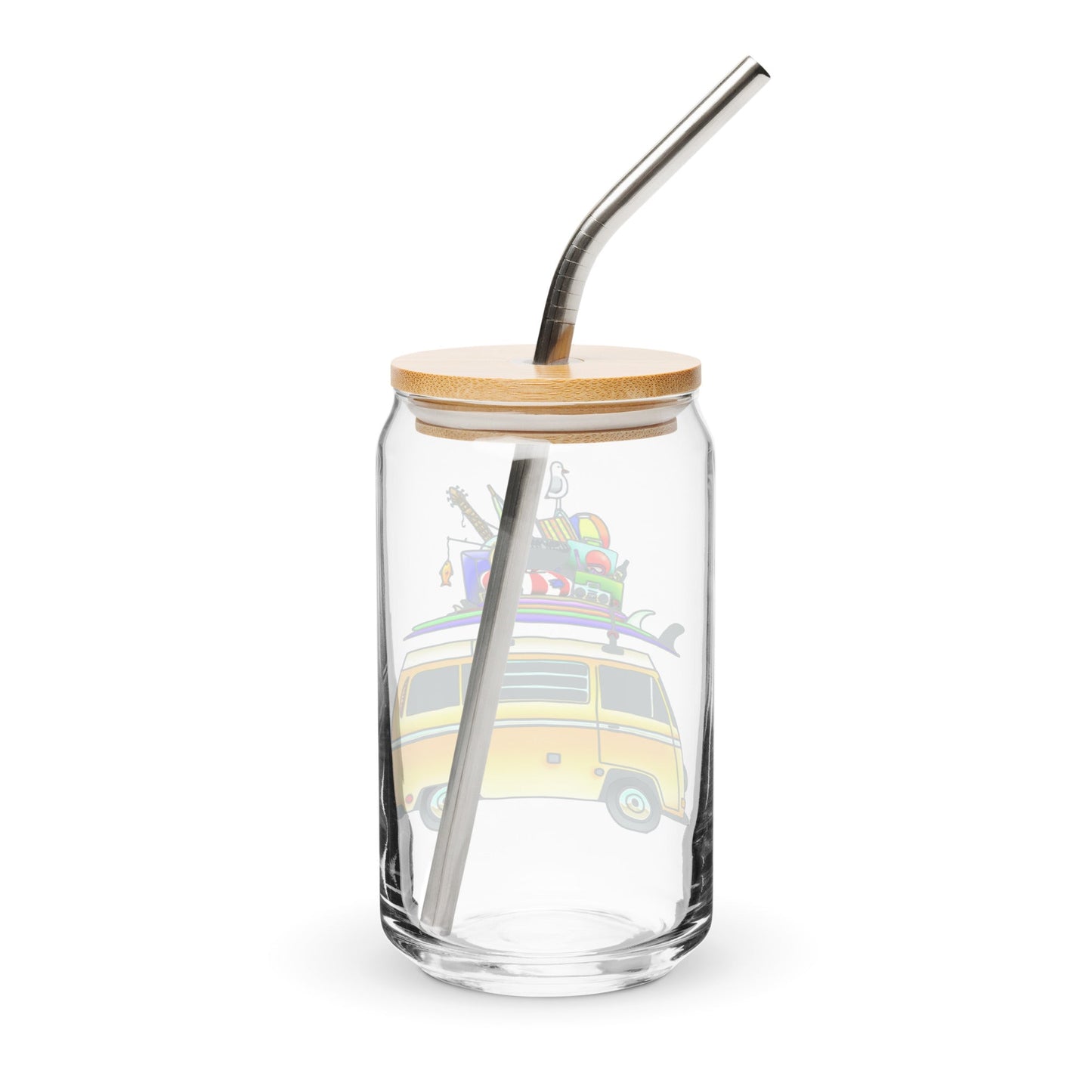 RAD Bus Can-Shaped Pint Glass