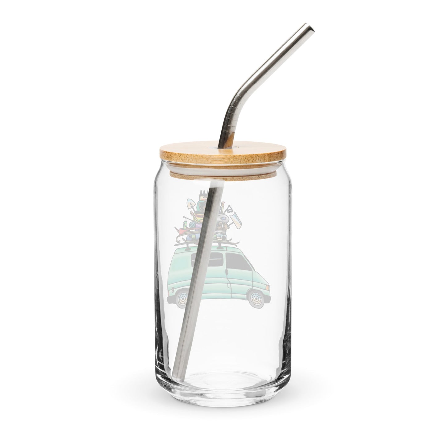 RAD Eurovan Can-Shaped Pint Glass