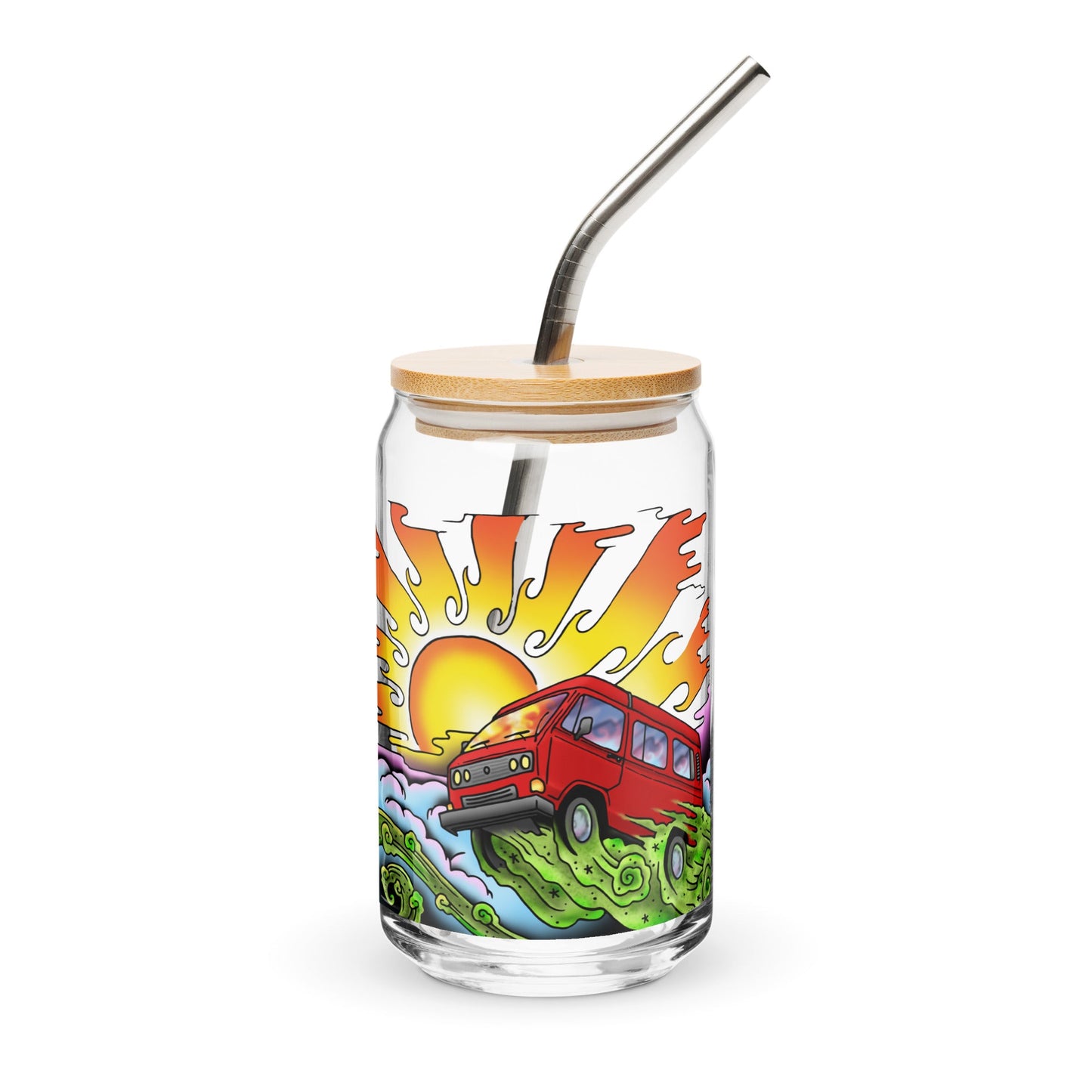 Van & Sun Pint Glass