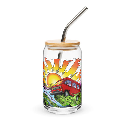 Van & Sun Pint Glass