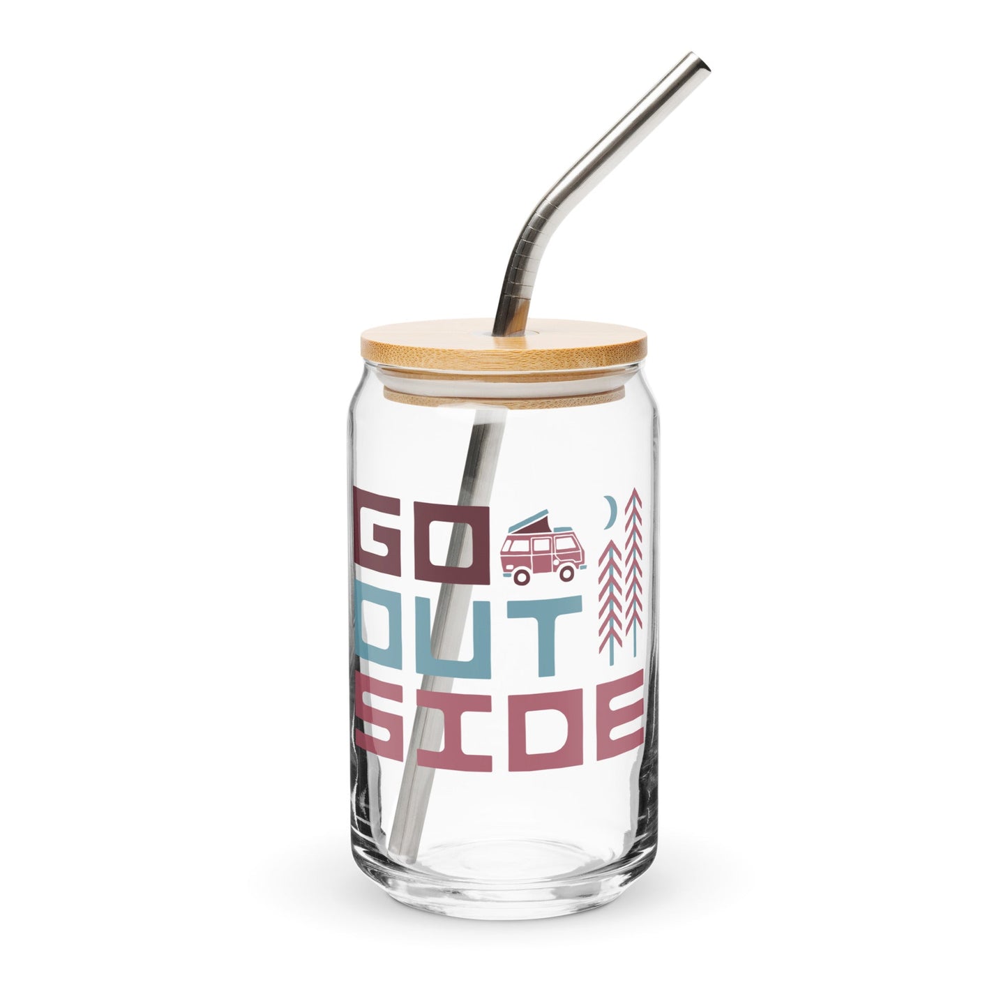 Go Outside Pint Glass