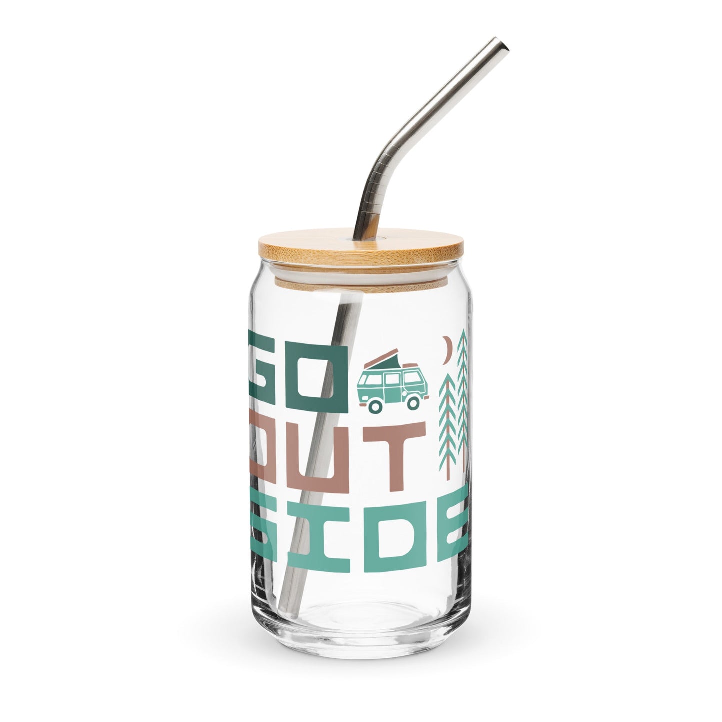 Go Outside Pint Glass
