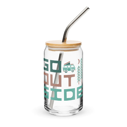 Go Outside Pint Glass
