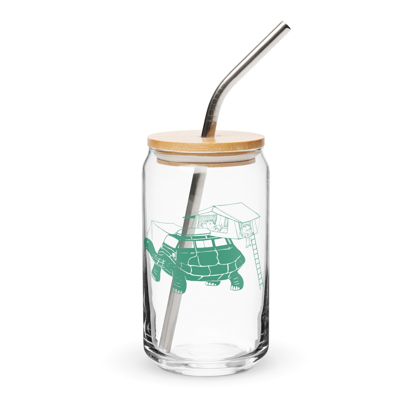 Tin-Top Turtle Pint Glass