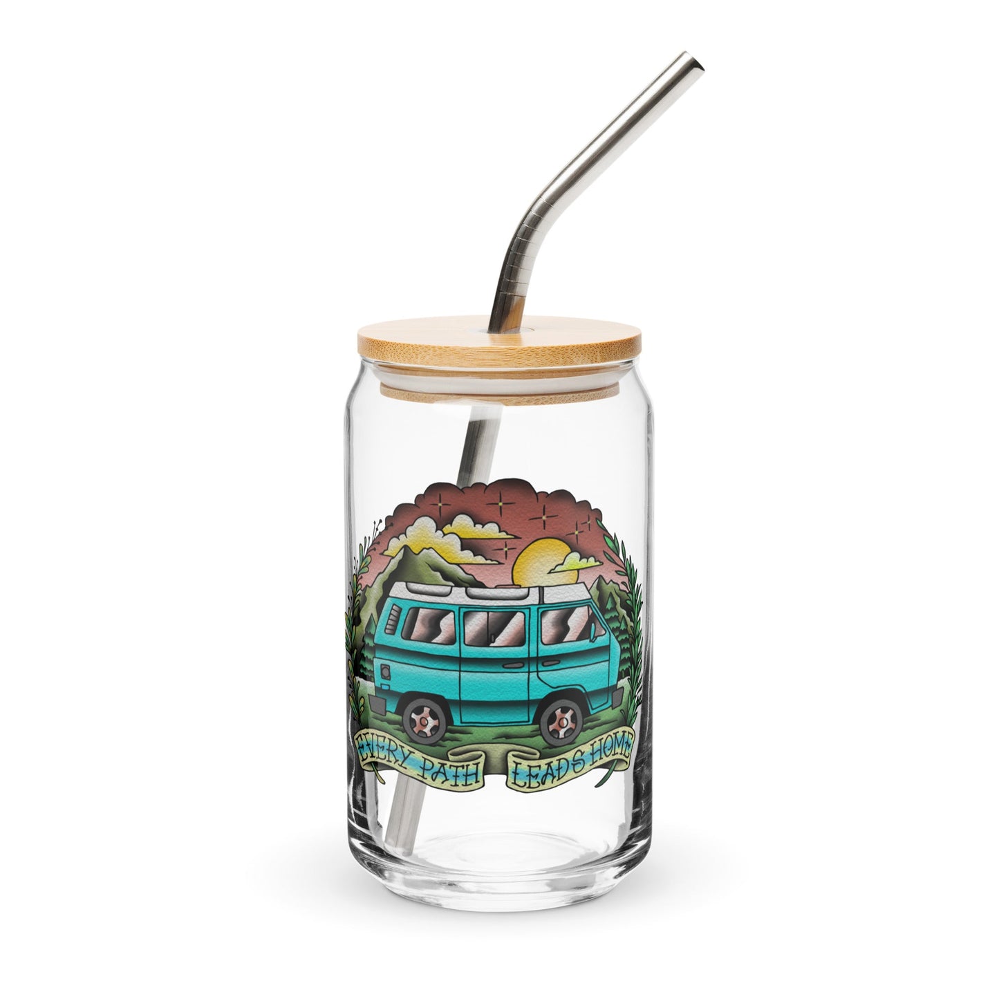 Every Path Leads Home Pint Glass