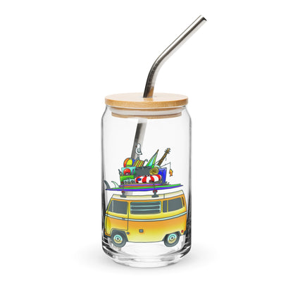 RAD Bus Can-Shaped Pint Glass