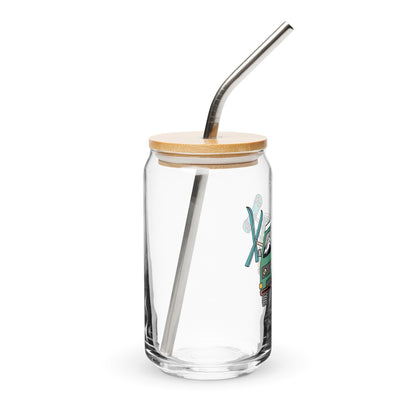 Shred Van Can-Shaped Pint Glass