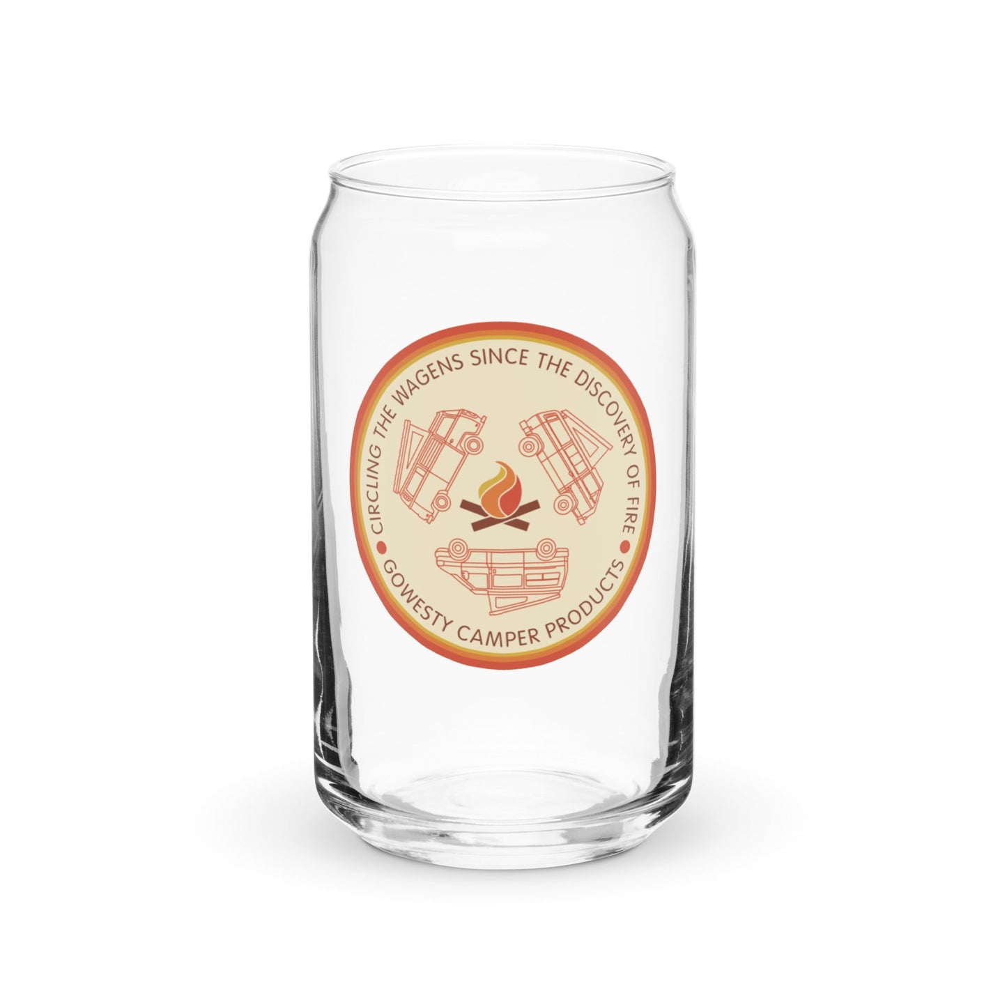 Circle the Wagens Pint Glass