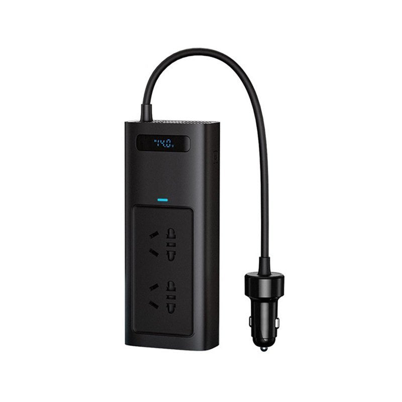 150W Car Power Inverter for Model 3/Y | EU Outlets | LCD Display | Smart Cooling