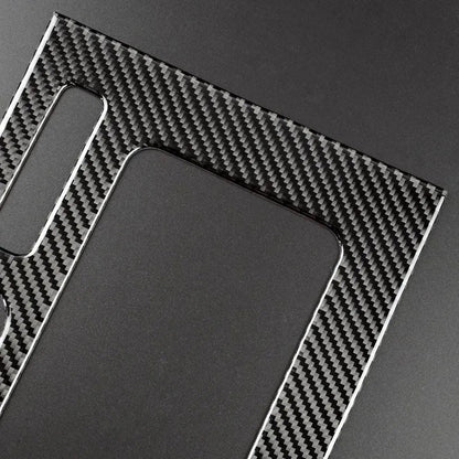 Carbon Fiber Center Console Trim Interior Overlay For Mustang 2010-2014