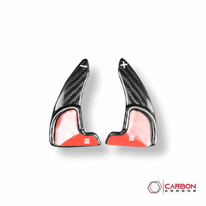 Carbon Fiber Paddle Shifter Extensions for Dodge Charger Challenger | Chrysler 300 | Jeep