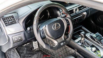 NIA Lexus GS 2013-2015 Carbon Fiber Steering Wheel GS13-STW-REG