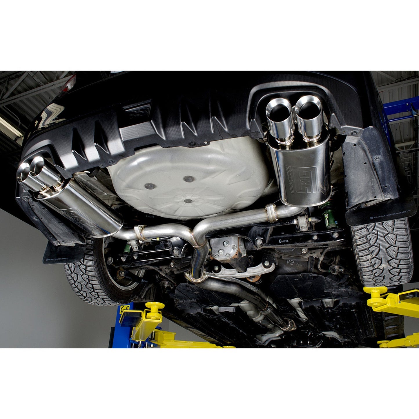 GrimmSpeed Catback Exhaust System - Un-Resonated - 2011-21 Subaru WRX/STI Sedan GRM070034