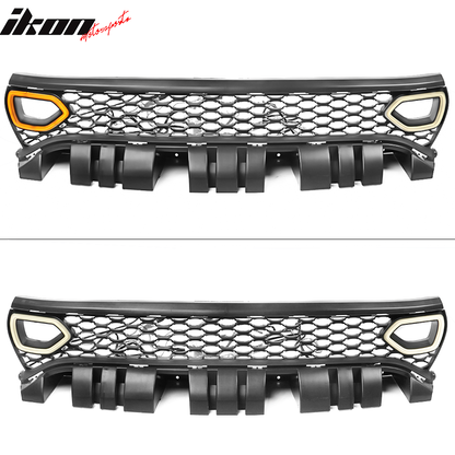 2015-2023 Dodge Charger Black Front Bumper Foglights Grille Lights PP