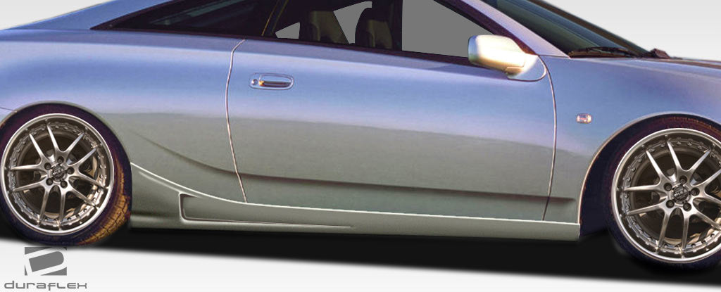 Extreme Dimensions Duraflex RM Design Side Skirts Compatible With 2000-2005 Toyota Celica - 2 Piece - 107023