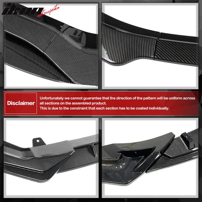2021-2025 BMW G80 M3 G82 G83 M4 MP Style Front Bumper Lip Carbon Fiber