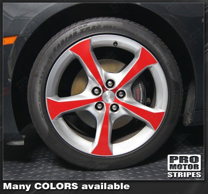 Chevrolet Camaro 2010-2015 - 20" Wheels Insert Overlay Stripes