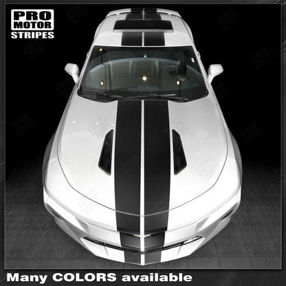 Chevrolet Camaro 2016-2024 Bumper to Bumper Tapered Dual Stripes