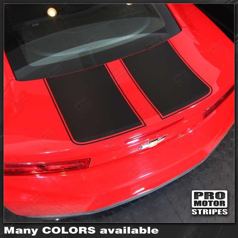 Chevrolet Camaro 2016-2024 Front & Rear Checkered Stripes