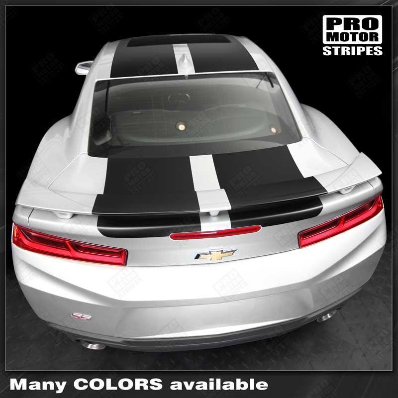 Chevrolet Camaro 2016-2018 -SS- Top Racing Double Stripes