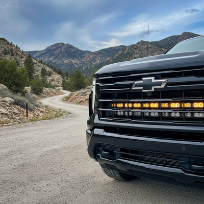 2020+ Chevrolet Silverado 2500/3500HD Dual 40s Light Bars - PRO