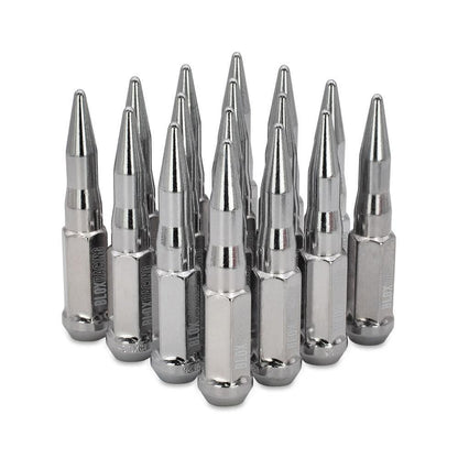 BLOX Racing Chrome Bullet Spiked Forged Lug Nut - GARAGE SALE