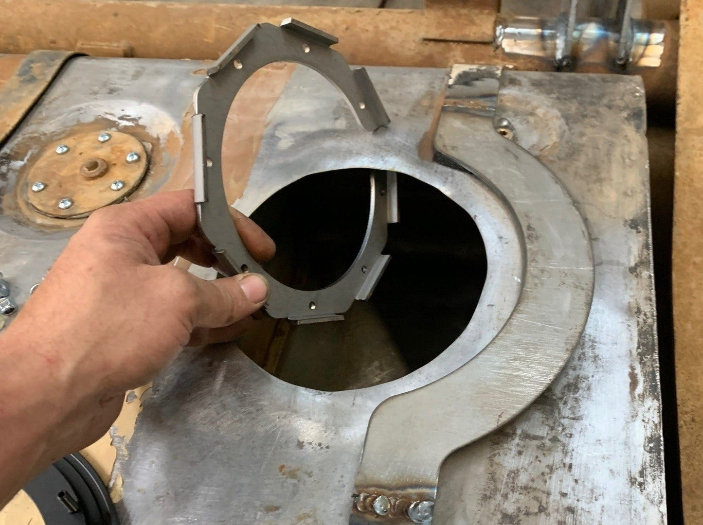 GM Clamp Style Fuel Pump Mounting Ring (Large Diameter)