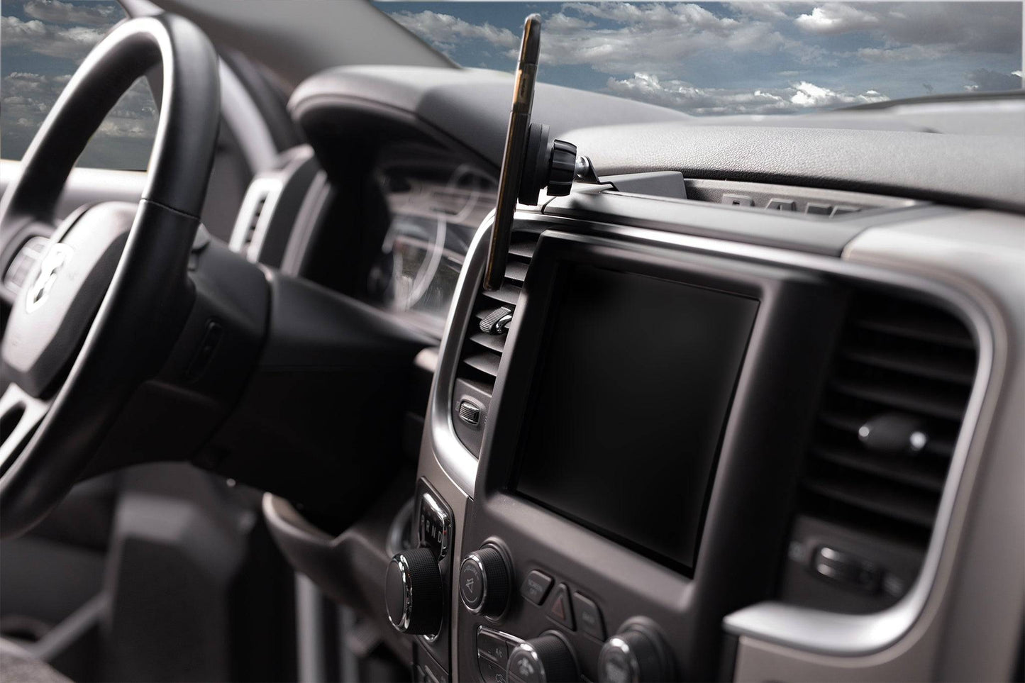Direct Fit Phone Mount - Dodge Ram (Classic Body) - 1500/2500/3500/4500/5500 (2013-2018)
