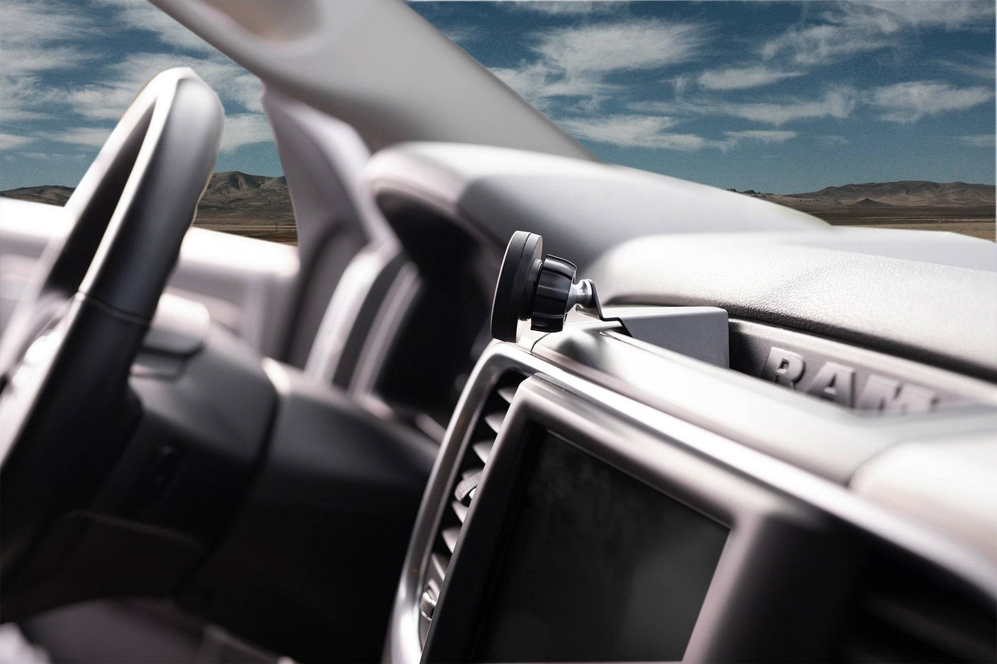 Direct Fit Phone Mount - Dodge Ram (Classic Body) - 1500/2500/3500/4500/5500 (2013-2018)