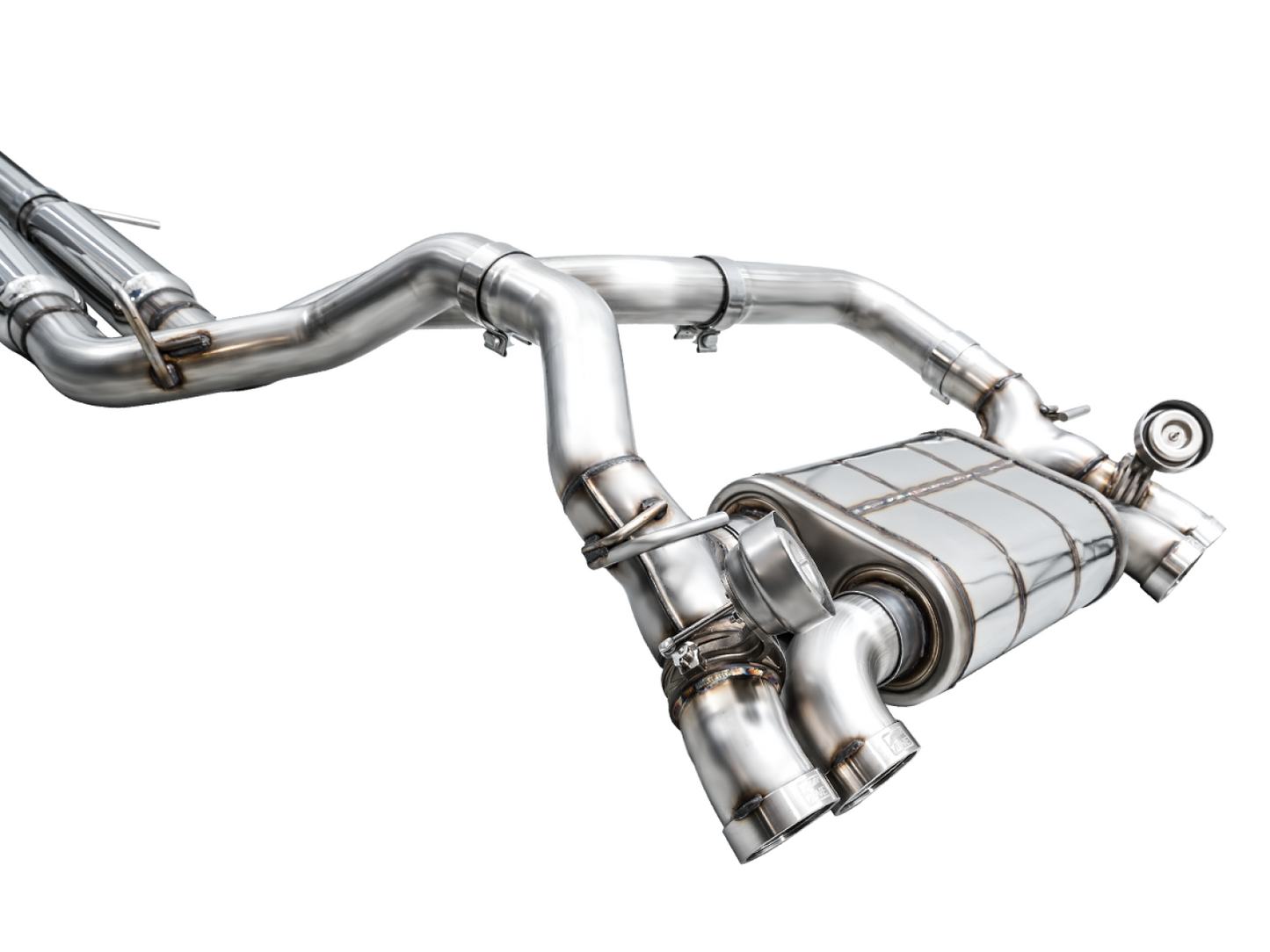 AWE Tuning SwitchPath Exhaust for Wrangler 392 - Quad BashGuards 3025-41392