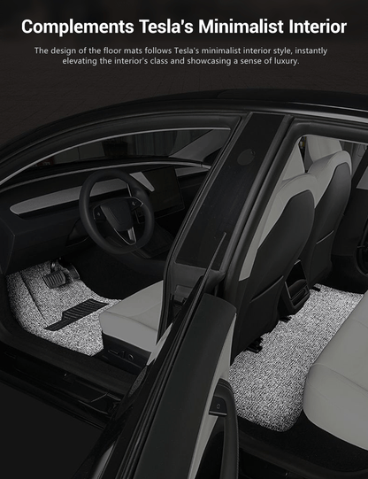 Coil Floor Mats for Tesla Model 3 Highland & Moel Y Juniper