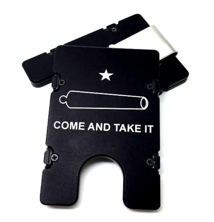 Come and Take It Original - Billetvault Aluminum Wallet