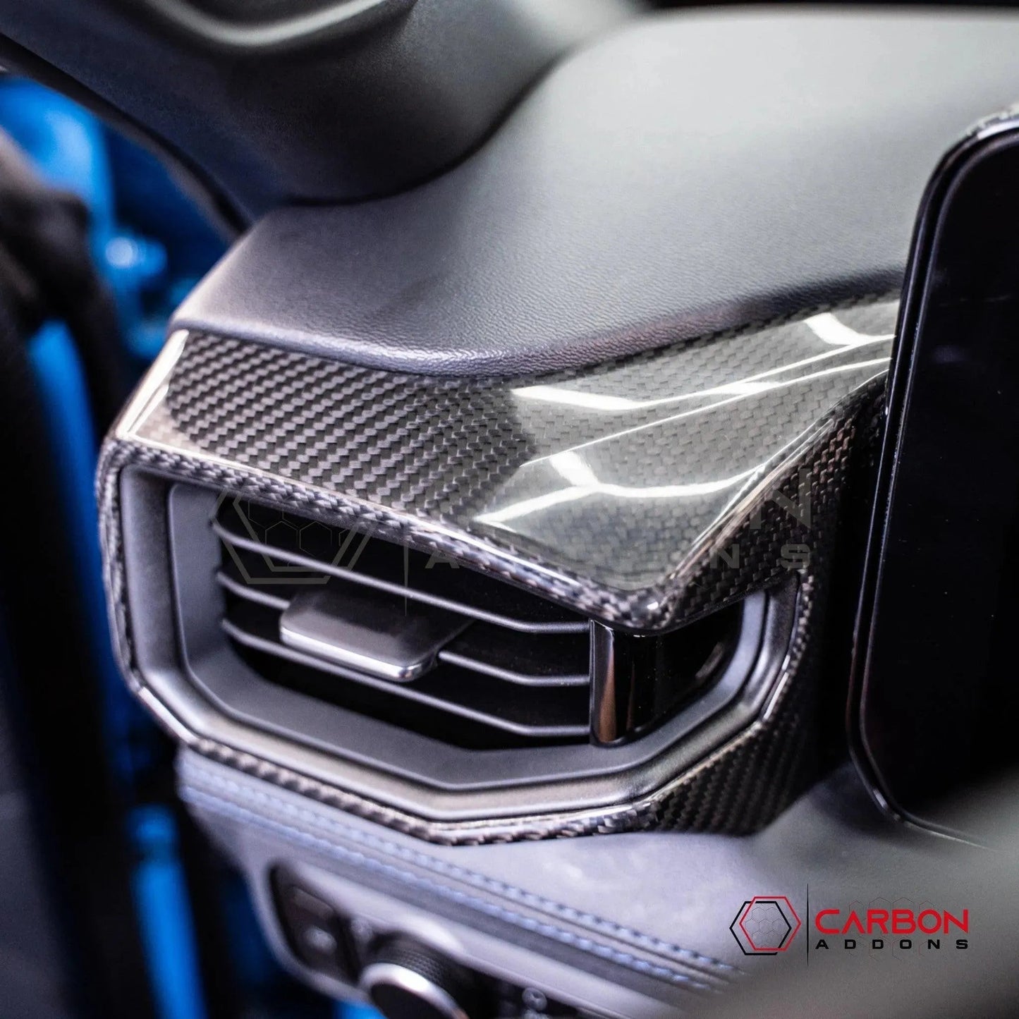 2024+ S650 Mustang Hard Carbon Fiber Driver Side Dashboard Trim Cover