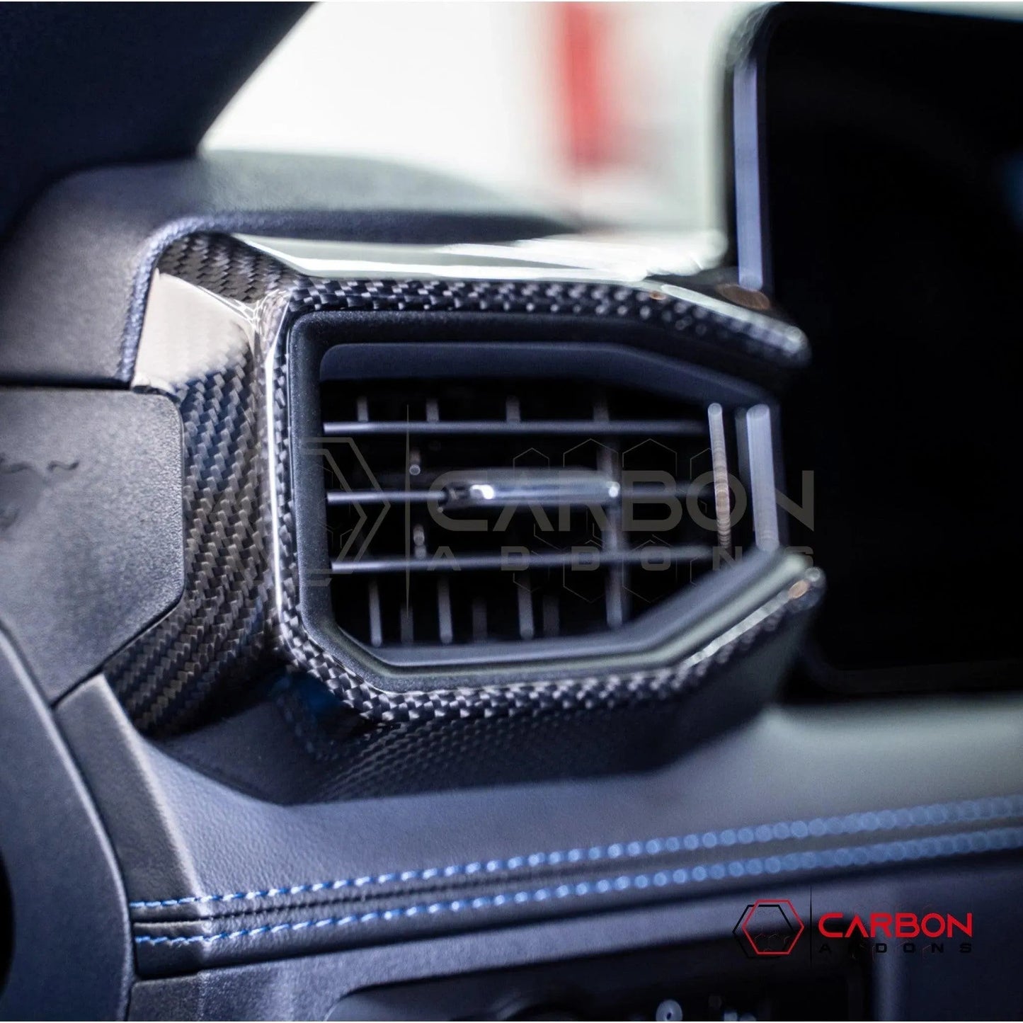 2024+ S650 Mustang Hard Carbon Fiber Driver Side Dashboard Trim Cover