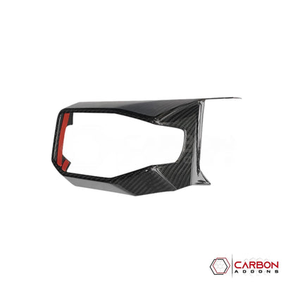 2024+ S650 Mustang Hard Carbon Fiber Driver Side Dashboard Trim Cover