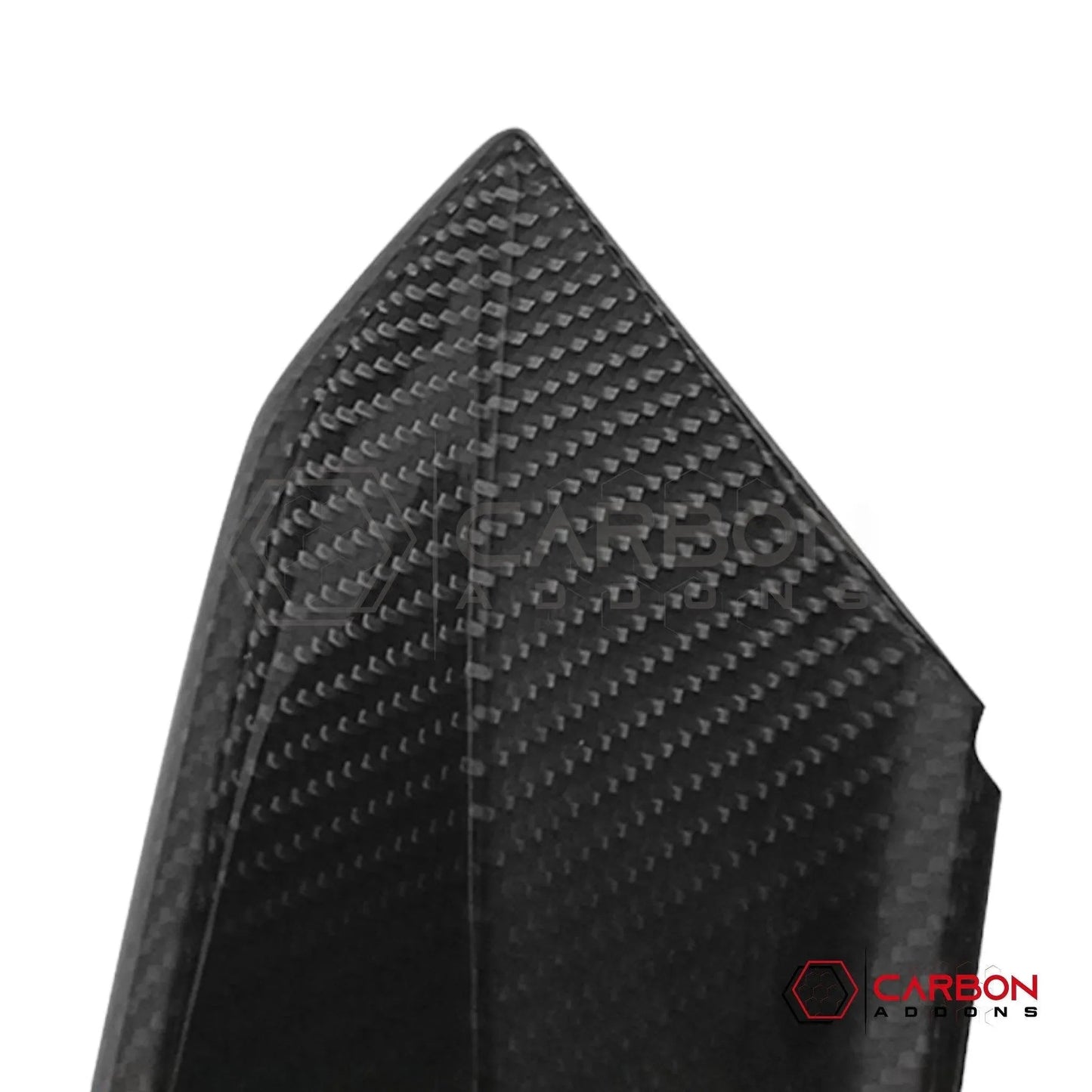 Real Carbon Fiber Front Bumper Grille Trim Covers for 2024+ Ford Mustang EcoBoost