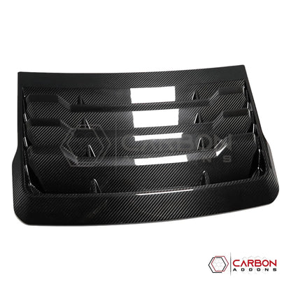 F150 2015-2020 Hood Vent Hard Carbon Fiber Cover